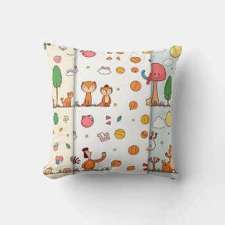 Close-Up Portrait of a Sweet-Faced Dog Kissen