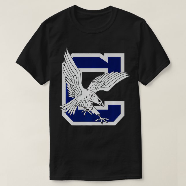 Closed High School Blue Eagles Premium T-Shirt (Design vorne)