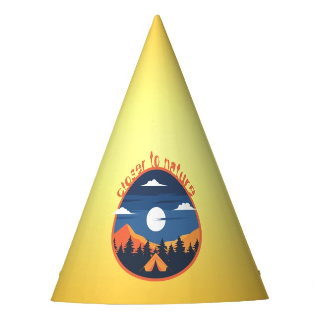 Closer to nature partyhütchen (Vorderseite)