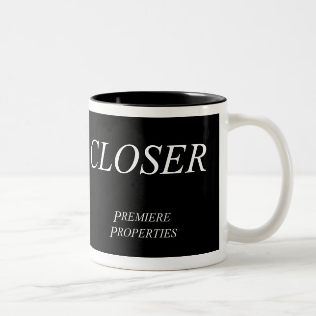 CloserMug Zweifarbige Tasse (Rechts)