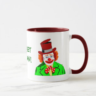 CLOSET Clown-Keramik-Tasse Tasse