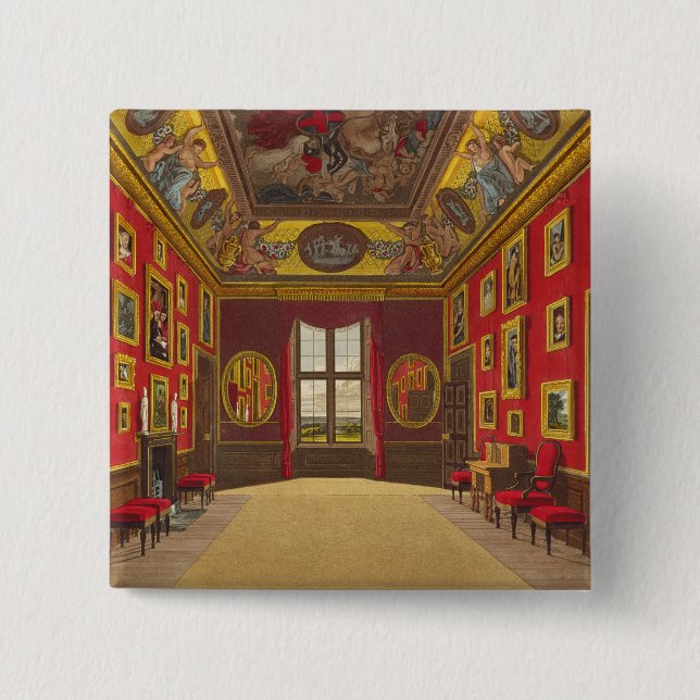 Closet des Königs, Windsor Schloss, von Button (Vorderseite)