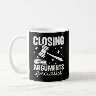 Closing Arguments Specialist Advocate Law Attorney Kaffeetasse