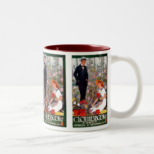 Clothesbook Vierzig: Frühling und Sommer 1917 Zweifarbige Tasse
