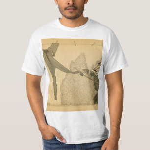 Clothesline, Savage Iowa, 1923 von Grant Wood T-Shirt