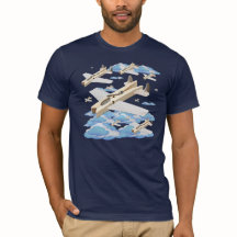 Clothespin-Flugzeuge