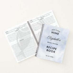 Cloud 9 Pastel Blue Sky Brautparty Rezept Buch