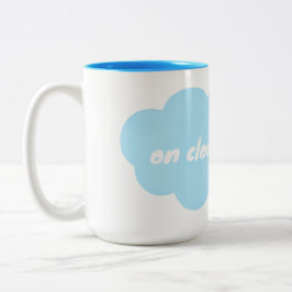 Cloud 9 zweifarbige tasse