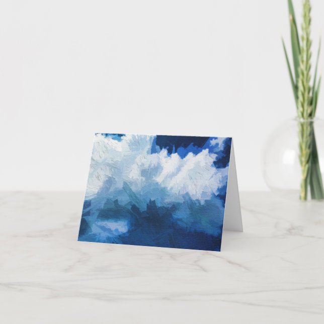 Cloud Abstrakt Karte (Vorderseite)