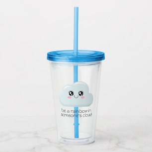 Cloud Acryltrinkbecher