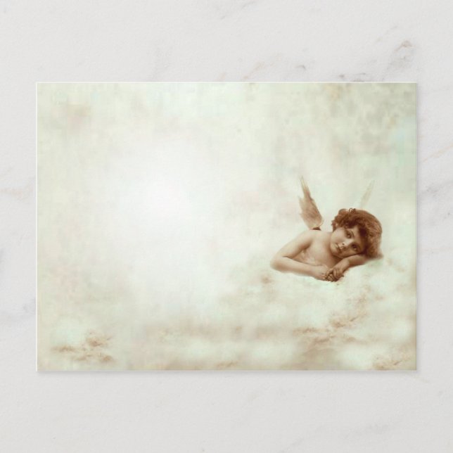 CLOUD-ANGEL POSTKARTE (Vorderseite)