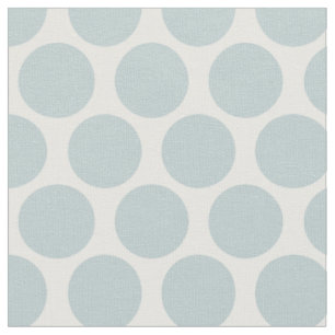 Cloud Blue Mod Dots Stoff