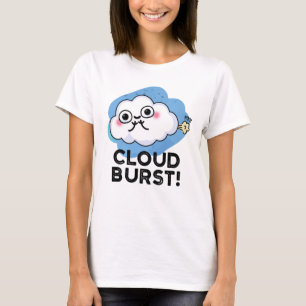Cloud Burst Funny Cloud Furz Puff T-Shirt