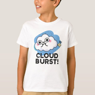Cloud Burst Funny Cloud Furz Puff T-Shirt