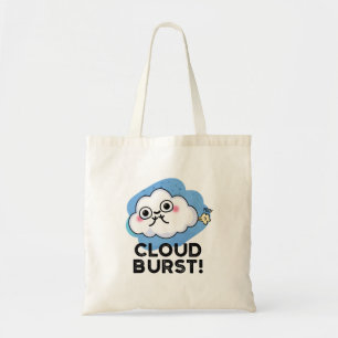 Cloud Burst Funny Cloud Furz Puff Tragetasche
