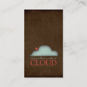 Cloud Business Cards Visitenkarte