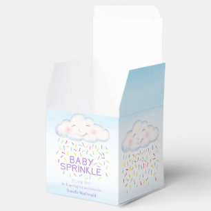 Cloud candle Baby Sprinkle Wasserfarbe Vielen Dank Geschenkschachtel