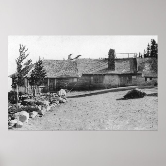 Cloud Cap Inn at Mt. Hood, Oregon Fotograf Poster (Vorne)