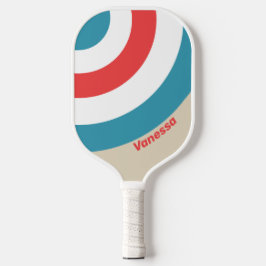 Cloud-Chaser-Circle Streifen mit Namen Pickleball Schläger