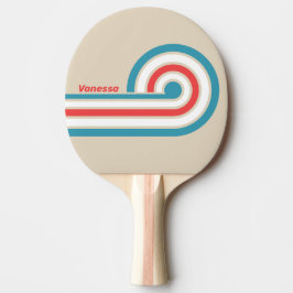Cloud Chaser Curl Streifen mit Namen Tischtennis Schläger