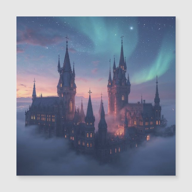 Cloud City of Light Magnetkarte (Vorderseite)