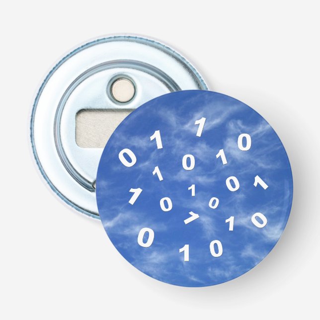 Cloud-Computing-Daten Flaschenöffner (Vorderseite)