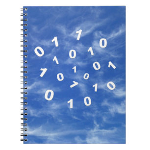 Cloud-Computing-Daten Notizblock
