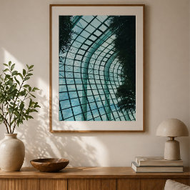 Cloud Forest Glasgewächshausdach Poster