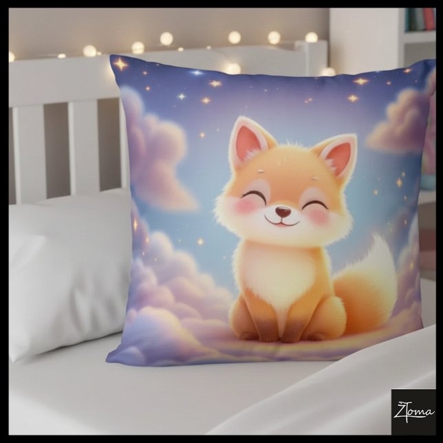 Cloud Fox Dream Kissen (Von Creator hochgeladen)