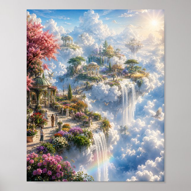 Cloud Garden Poster is not a sentence, however her (Vorne)