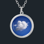 Cloud-Herz-Kette Versilberte Kette<br><div class="desc">Herz in den Wolken. Zeigen Sie Ihre Liebe und Ihre Wertschätzung von Wolken mit dieser Cloud-Herz-Kette</div>