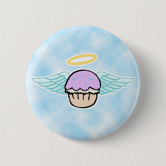 Cloud-Hintergrund, Cupcake Engel ohne Text Button