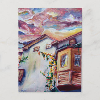 Cloud House Postkarte