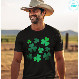 Cloud Kleeblatt Irish Green Spring St Patricks Day T-Shirt