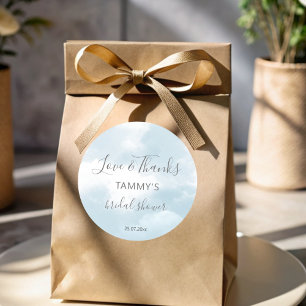 Cloud-neun-Brautparty-Günstige-Geschenk Runder Aufkleber