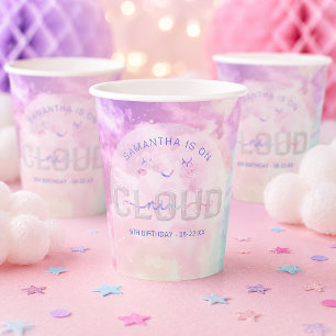 Cloud Nine 9. Geburtstag Papierbecher – Kawaii Pas