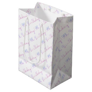 Cloud Nine 9th Birthday Geschenktasche - Pastel Ty Mittlere Geschenktüte