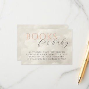 Cloud Nine Baby Shower Books for Baby Begleitkarte