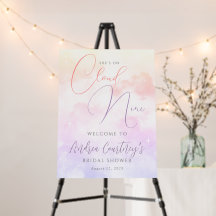 Cloud Nine Dreamy Pastel Pink Brautparty