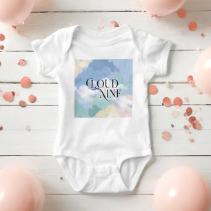 Cloud Nine Elegante Pastel Baby Dusche Baby Strampler