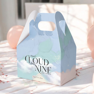 Cloud Nine Elegante Pastel Baby Dusche Geschenkschachtel