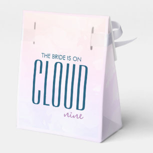 Cloud Nine Künstlerisch Bold Pastel Brautparty Geschenkschachtel