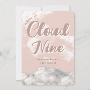 Cloud Nine Sky - Einladung zur Baby-Dusche
