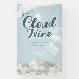 Cloud Nine Sky - Rainbow Baby Showwall Foto Banner