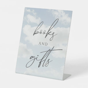 Cloud Nine Theme Cloud 9 Bücher und Geschenke Sockelschild