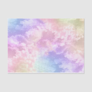 Cloud Nine Tissue - Aquarelltraumwolken Seidenpapier