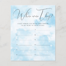 Cloud Nine, wo sie Brautparty Game