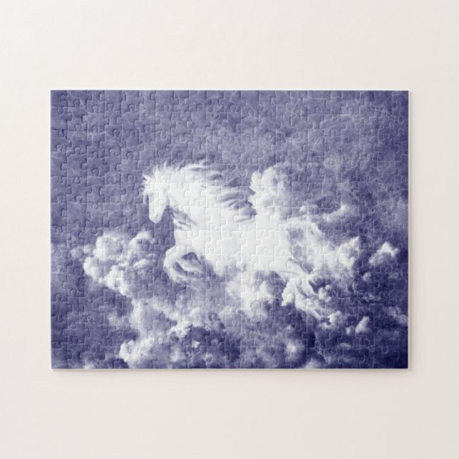 Cloud-Pferd Puzzle (Horizontal)