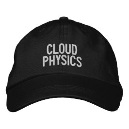 "Cloud Physics" bestickte Hülle Baseballkappe