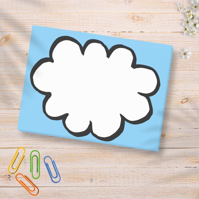 Cloud Post-it Klebezettel (Von Creator hochgeladen)